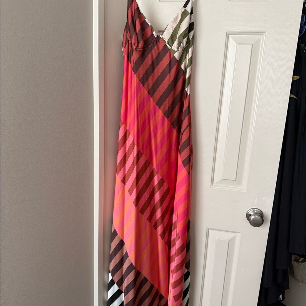 Hutch Striped Slip Maxi Dress